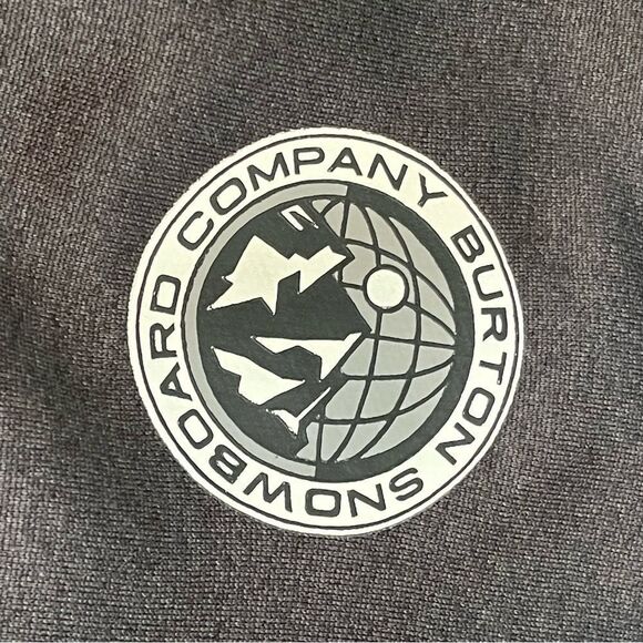 BURTON Zip Front Logo Hoodie Jacket L - Picture 2 of 7
